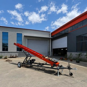 Remorque à convoyeur à <span class=keywords><strong>bois</strong></span> à entraînement hydraulique, propulsée au gaz, tractable, élévateur à <span class=keywords><strong>bois</strong></span> réglable, fourni par l'usine, échantillon disponible - Product Image 2