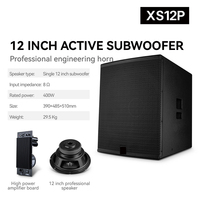 Subwoofer actif BHA Custom Mold XS Series 12, 15, 18 pouces pour scène extérieure, basses profondes, prix de gros usine