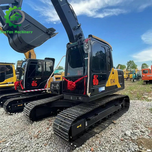 Excavadora de movimiento de tierras hidráulica de Venta caliente de 14 toneladas original excavadora VOLVO EC140 en venta - Product Image 1