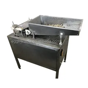 New design boiled quail egg shelling peeling machine for industry