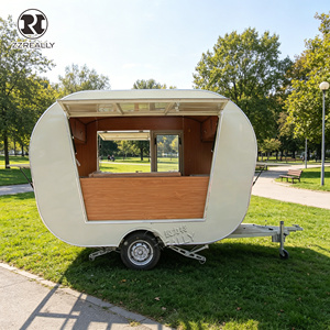 Camion de <span class=keywords><strong>boulangerie</strong></span> certifié CE Europe, remorque de concession en acier inoxydable pour smoothies, chariot alimentaire innovant pour donuts - Product Image 5
