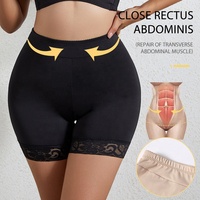 Damen größere Po-Verstärker Butt Lifter gepolsterte Hosen Spitzenformkleidung Hüften-Po-Verstärker Fesse Push-Up-Hosen