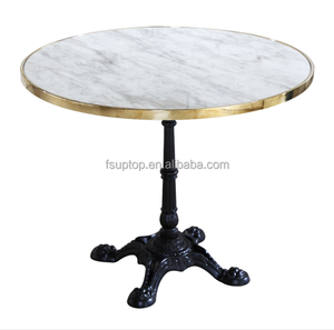 (SP-RT302) di Lusso marmo artificiale <span class=keywords><strong>doratura</strong></span> bordo di caffè tavoli utilizzato <span class=keywords><strong>mobili</strong></span> - Product Image 5