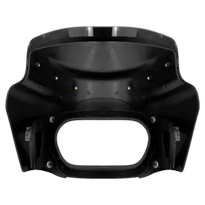 Couvercle de carénage de phare ABS noir pour <span class=keywords><strong>Harley</strong></span> Softail Fat Bob FXFB FXFBS 2018-2023 - Product Image 4