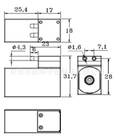 190ml/min Ultra-Mini-Wasserpumpe 48x18x32mm 32g 3V-12V Selbstansaugend 2m Förderhöhe OEM