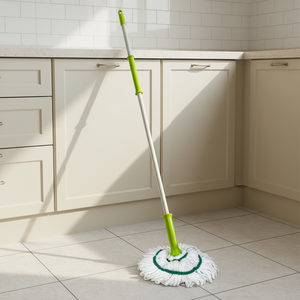 Mopa de Algodón Plegable con Logotipo Personalizable - OEM para Integradores de <span class=keywords><strong>Limpieza</strong></span> Comercial - Product Image 1