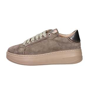 Sneakers Donna K-9883 Taupe, Scarpe con Plateau Chunky, Moda Casual Femminile - Product Image 1