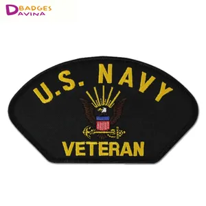 High Quality Badge Armband Veteran Pattern Sewing On Embroidery Patch