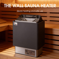 Chauffage électrique de Sauna en acier inoxydable, pour la douche, combustion des pierres précieuses, la vapeur sèche, peinture,
