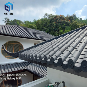 50 años de garantía de fábrica, venta al por mayor, casa antigua japonesa polimérica, tejas antiguas - Product Image 5