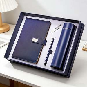 Ensemble cadeau de bureau personnalisé, articles promotionnels, carnet en PU, papeterie d'entreprise, coffret cadeau avec stylo - Product Image 6