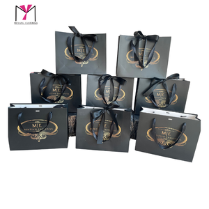 Sacs d'emballage pour perruques MUYANG avec logo personnalisé et nœud papillon pour extensions de cheveux naturels - Product Image 5