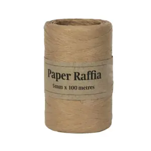 Yuhe giấy Raffia sợi giấy Chuỗi Xoắn thủ công dây dây trong màu nâu trắng đen chuỗi giấy 1.5mm trong bó giá rẻ
