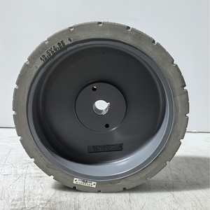 Fabricant directement en caoutchouc pneu solide roues non marquantes <span class=keywords><strong>12.5x4.25</strong></span> 4000278250 ensemble de roues <span class=keywords><strong>Haulotte</strong></span> Optimum nouveau - Product Image 5