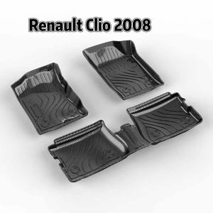Tappetino Auto 3D in TPV Personalizzato con Logo, Facile da Rimuovere, per <span class=keywords><strong>Renault</strong></span> <span class=keywords><strong>Clio</strong></span> <span class=keywords><strong>2008</strong></span> - Product Image 1