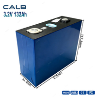 Pin Lithium Iron Phosphate (LiFePO4) hình hộp chữ nhật, loại A, CALB 3.2V 132Ah, 3500 chu kỳ, dùng cho bộ pin tùy chỉnh 24V 48V 51.2V, hệ thống lưu trữ năng lượng mặt trời (ESS)