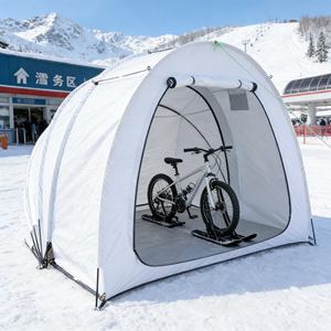 Tente <span class=keywords><strong>de</strong></span> vélo imperméable fiable, attache pour remorque <span class=keywords><strong>de</strong></span> camping-car, pour ranger les équipements et fournir un <span class=keywords><strong>abri</strong></span> lors des voyages d'aventure - Product Image 1