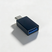 Adaptateur USB C vers USB, coque en alliage d'aluminium, protection contre les courts-circuits, compatible MacBook Type-C, tout neuf