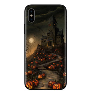 Cover per Smartphone Antiurto Personalizzata all'Ingrosso con Fantasmi, Zucche e Pipistrelli di Halloween per iPhone 13 <span class=keywords><strong>14</strong></span> 15 16 17 Plus Pro Max in TPU - Product Image 5