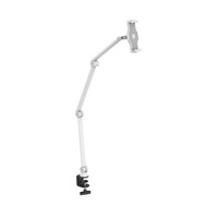 Bras long de haute qualité, trois sections stables, utilisé pour le support de tablette de téléphone portable avec une rotation de 360 degrés