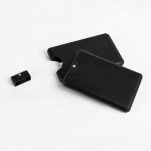 Screen Printing 20ml <b>Plastic</b> Credit Card Flat Spray Bottle <b>Pocket</b> Size Card Sprayer,empty White Credit Card Perfume Spray - Product Image 1