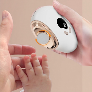 Tagliaunghie <span class=keywords><strong>Elettrico</strong></span> Ricaricabile per Uso Domestico, Automatico <span class=keywords><strong>e</strong></span> Silenzioso con Luce LED, per Neonati <span class=keywords><strong>e</strong></span> Adulti - Product Image 2