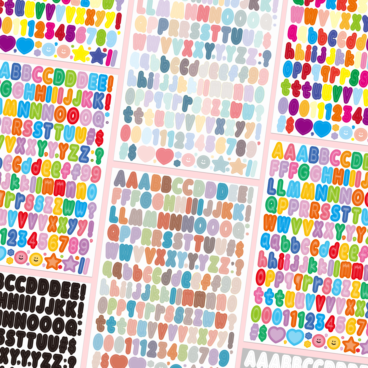 Removable Color Coding Dot Stickers - 10 Colors, 5 Sizes (6mm To 32mm), 50 Sheets Total, For Organizing, Planning, And Labeling
