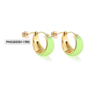 ต่างหูห่วงแฟชั่น PND202501-1783 - Product Image 2