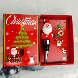 Juego de Regalo Personalizado al por Mayor, Idea de Regalo Promocional Empresarial, Juego de Regalo de Navidad con Sacacorchos para Botellas de Vino - Product Image 1