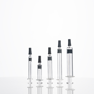 Jeringa de vidrio precargada de grado médico con sistema de mezcla de doble cámara y tapa de punta a prueba de manipulaciones para formulaciones de medicamentos inyectables - Product Image 6