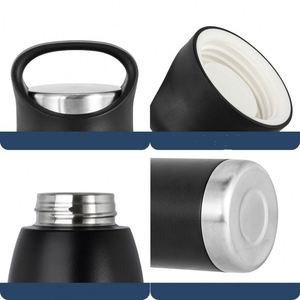 Portable Insulated Vacuum Flask Sport Water <b>Bottles</b> Stainless Steel 304 With Custom Logo Water <b>Bottle</b> Cup for Tea and <b>Coffee</b> - Product Image 6