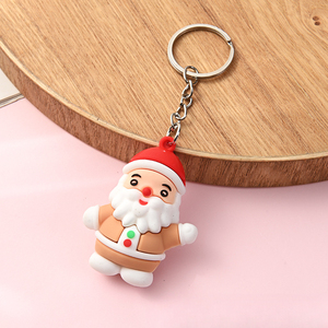 New Arrival Giáng Sinh Mềm PVC Keychain Quà Tặng Nhỏ Dễ Thương Cây Giáng Sinh Keyring Elk Key Chủ Phụ Kiện Mặt Dây Chuyền Cho Phụ Nữ - Product Image 3