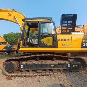 Vente en gros Pelle Komatsu 30 tonnes bras long pc300 machine de construction komatsu PC 200 210 220 228 pelles de taille moyenne d'occasion - Product Image 1