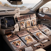 Coffrets Cadeaux de Parfums Arabes de Luxe Secrétés pour Femme, Mini Parfums Originaux et Désodorisants de Voiture en Forme de Bouteille de Parfum en Papier
