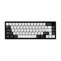 EPOMAKER Galaxy65 Keyboard Mekanik Aluminium Penuh 65% Triple Mode Nirkabel Gasket Mount Hot-swap RGB PBT untuk Gaming/Pemrograman