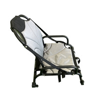 360 Support réglable pivotant Chaise de kayak portable Cadre en aluminium pliable pour le surf et autres activités nautiques en plein air