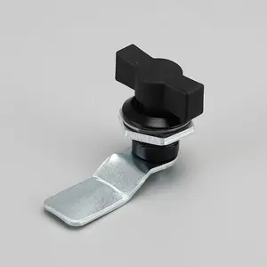 Hợp kim kẽm Tủ vít hình ống mini kim loại khóa Wing Knob Latch quý lần lượt cam khóa