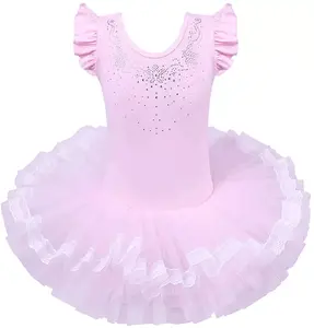 performance wear women professional romantic adult kids girls Spandex Tutu Dresses ballet dance costumes leotard dress for sale