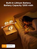 Lampe de nuit pour enfants espace astronaute veilleuse créative lampe à LED en Silicone pour la décoration de la maison et du bureau