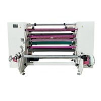 Machine automatique de refendage et de rembobinage de bande BOPP avec distributeur de bande pour papier/feuille/carton/emballage en plastique