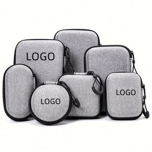 EVA Cable <b>Storage</b> Bag Organizer | Portable Travel Case for Charge <b>Usb</b> Cable Small Portable <b>Storage</b> Bag - Product Image 1