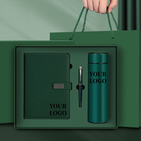 Coffret Cadeau de Bureau A5 : Carnet, Tasse Thermos, en Similicuir et Papier Dorland, Personnalisable, Haute Valeur Esthétique