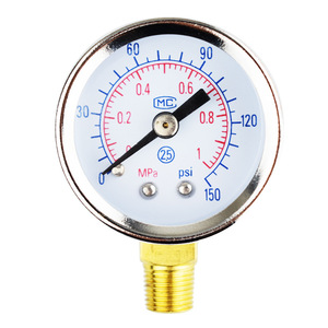 เกจวัดแรงดันเรเดียล Y-40 50 0-60MPa เกจวัดความแม่นยำเปลือกเหล็กพร้อมการเชื่อมต่อเกลียวภายนอก - Product Image 4