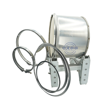YONGYONG Filter Partikel Diesel Baja Tahan Karat Euro 6 Baru, Pemasangan Universal untuk MAN TGX TGS OE 81151030164 81151039168