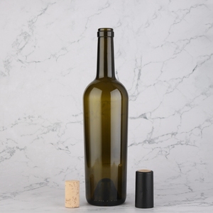 Dung Tích Lớn <span class=keywords><strong>3000Ml</strong></span> 3 Lít Chai Thủy Tinh Rỗng Màu Xanh Đậm Cho Rượu Vang - Product Image 4