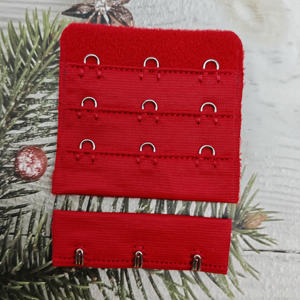 Cinta de gancho y ojal para sujetador, accesorios personalizados para ropa interior, cinta extensora de gancho para sujetador, utilizada para lencería de lujo, cómoda - Product Image 1