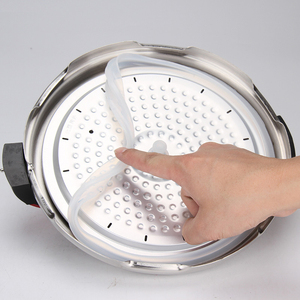 Cuisinière à pression électrique SIVER <span class=keywords><strong>CREST</strong></span> 2026, grande marmite en acier inoxydable antiadhésive, 5-6L - Product Image 4