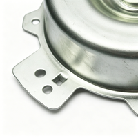 Boîtier de moteur en tôle galvanisée, fabrication sur mesure ISO9001 ODM/OEM, incluant les services d'électro-érosion à fil, de brochage, de rivetage et de placage
