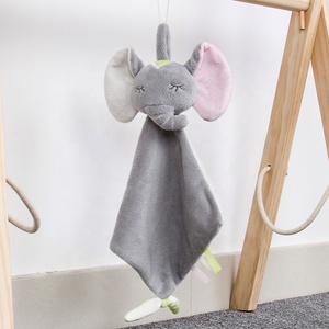 Mới Đến Trẻ Sơ Sinh Thú Nhồi Bông Đồ Chơi Với Dải Kéo Với Hộp Âm Nhạc Voi Bé Sang Trọng Rattle - Product Image 4