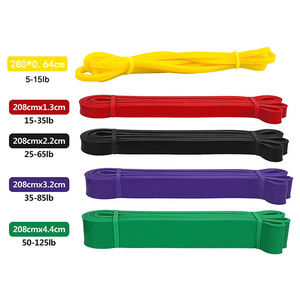 Bandes de résistance en TPE avec logo personnalisé, résistance de 5 à 280 lb, pour le fitness et les sports, ensemble de bandes de résistance élastiques - Product Image 2